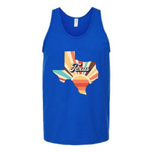 Load image into Gallery viewer, Retro Texas Sun Unisex Tank Top

