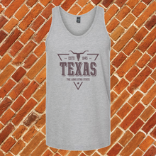 Load image into Gallery viewer, Texas Vintage Lone Star Unisex Tank Top
