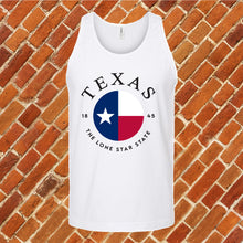 Load image into Gallery viewer, Texas Lone Star State Unisex Tank Top
