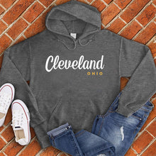 Load image into Gallery viewer, Cleveland Ohio Cursive Hoodie
