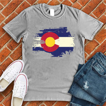 Load image into Gallery viewer, Colorado Weathered Flag Tee
