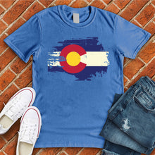 Load image into Gallery viewer, Colorado Weathered Flag Tee

