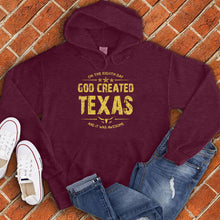 Load image into Gallery viewer, God Created Texas Hoodie
