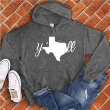 Load image into Gallery viewer, Texas Y&#39;all Hoodie

