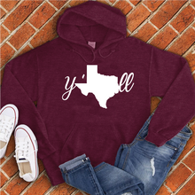 Load image into Gallery viewer, Texas Y&#39;all Hoodie
