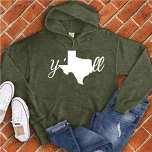 Load image into Gallery viewer, Texas Y&#39;all Hoodie
