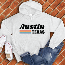 Load image into Gallery viewer, Austin Vintage Rainbow Hoodie
