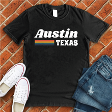 Load image into Gallery viewer, Austin Vintage Rainbow Tee
