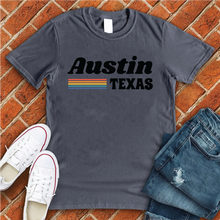 Load image into Gallery viewer, Austin Vintage Rainbow Tee
