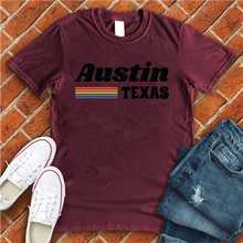 Load image into Gallery viewer, Austin Vintage Rainbow Tee
