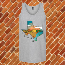 Load image into Gallery viewer, Texas Landscape Unisex Tank Top
