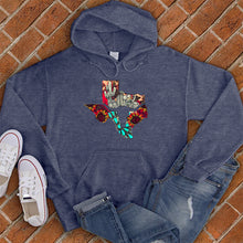 Load image into Gallery viewer, Floral Hidden Long Horn Hoodie
