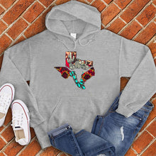 Load image into Gallery viewer, Floral Hidden Long Horn Hoodie
