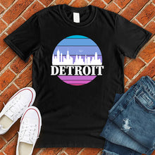 Load image into Gallery viewer, Detroit Sunset Skyline Tee
