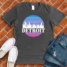 Load image into Gallery viewer, Detroit Sunset Skyline Tee
