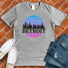 Load image into Gallery viewer, Detroit Sunset Skyline Tee
