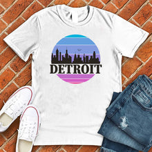 Load image into Gallery viewer, Detroit Sunset Skyline Tee

