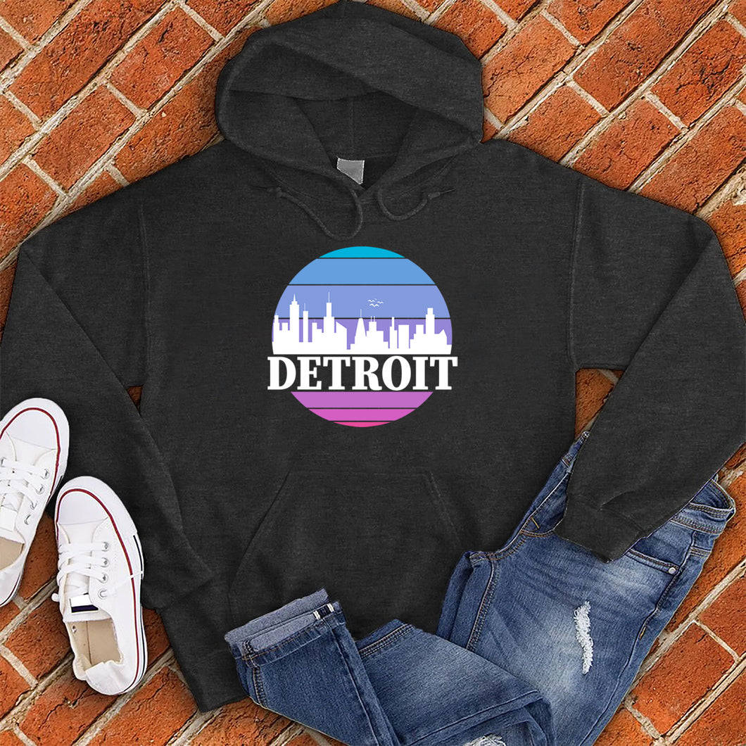 Detroit Sunset Skyline Hoodie