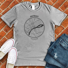 Load image into Gallery viewer, Detroit Map Tee
