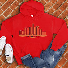 Load image into Gallery viewer, Detroit Gold Skyline Hoodie
