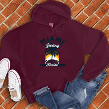 Load image into Gallery viewer, Miami Beach Palm Tree Hoodie
