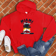 Load image into Gallery viewer, Miami Beach Palm Tree Hoodie
