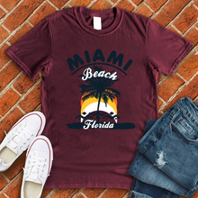 Load image into Gallery viewer, Miami Beach Palm Tree Tee
