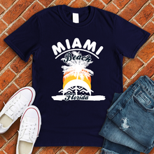 Load image into Gallery viewer, Miami Beach Palm Tree Tee
