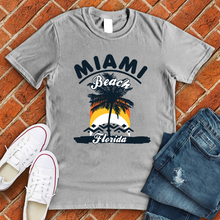 Load image into Gallery viewer, Miami Beach Palm Tree Tee
