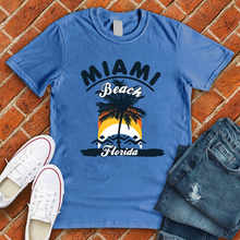Load image into Gallery viewer, Miami Beach Palm Tree Tee
