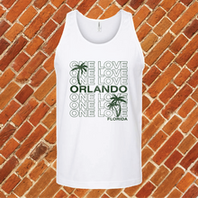 Load image into Gallery viewer, One Love Orlando Unisex Tank Top
