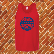 Load image into Gallery viewer, Denver Badge Unisex Tank Top
