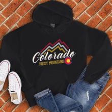 Load image into Gallery viewer, Rocky Mountain Colorado Flag Hoodie
