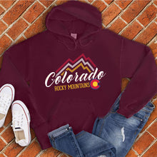 Load image into Gallery viewer, Rocky Mountain Colorado Flag Hoodie
