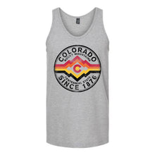 Load image into Gallery viewer, Geometric Colorado Badge Unisex Tank Top
