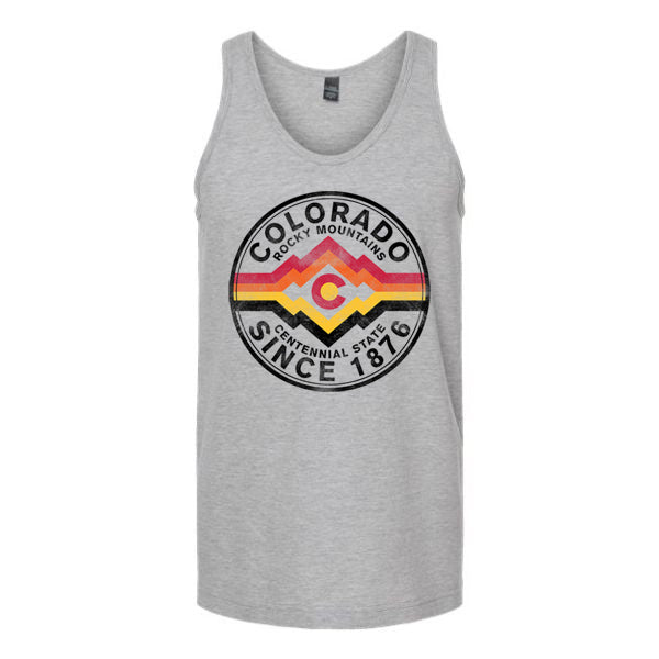 Geometric Colorado Badge Unisex Tank Top