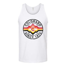 Load image into Gallery viewer, Geometric Colorado Badge Unisex Tank Top
