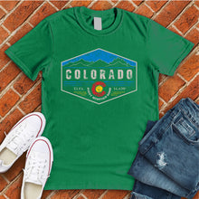 Load image into Gallery viewer, Colorado Hexagon Badge Tee
