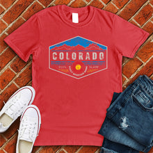 Load image into Gallery viewer, Colorado Hexagon Badge Tee
