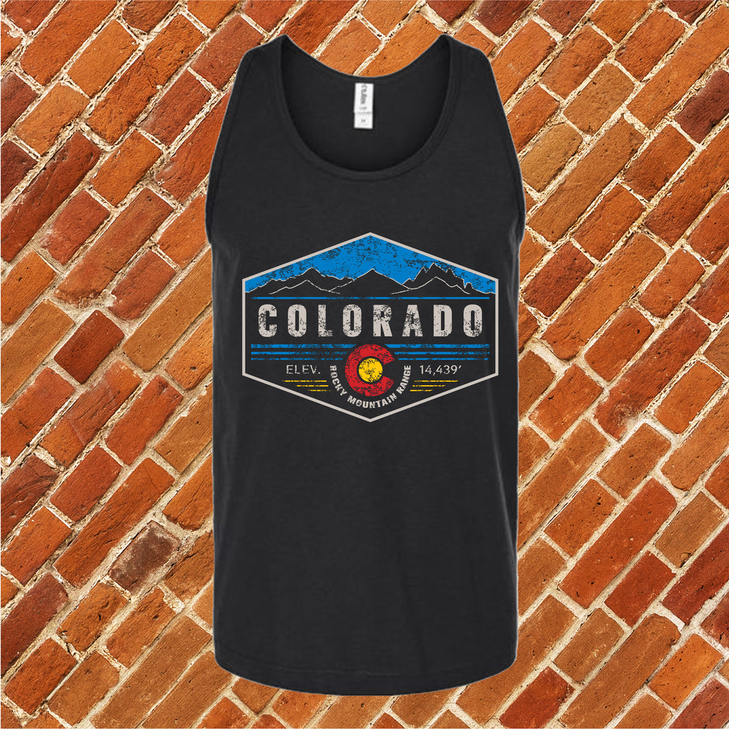 Colorado Hexagon Badge Unisex Tank Top