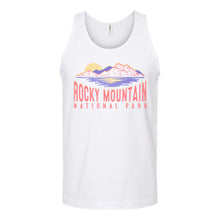 Load image into Gallery viewer, Coral Rocky Mountains Unisex Tank Top
