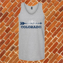 Load image into Gallery viewer, Colorado Floral Arrow Unisex Tank Top
