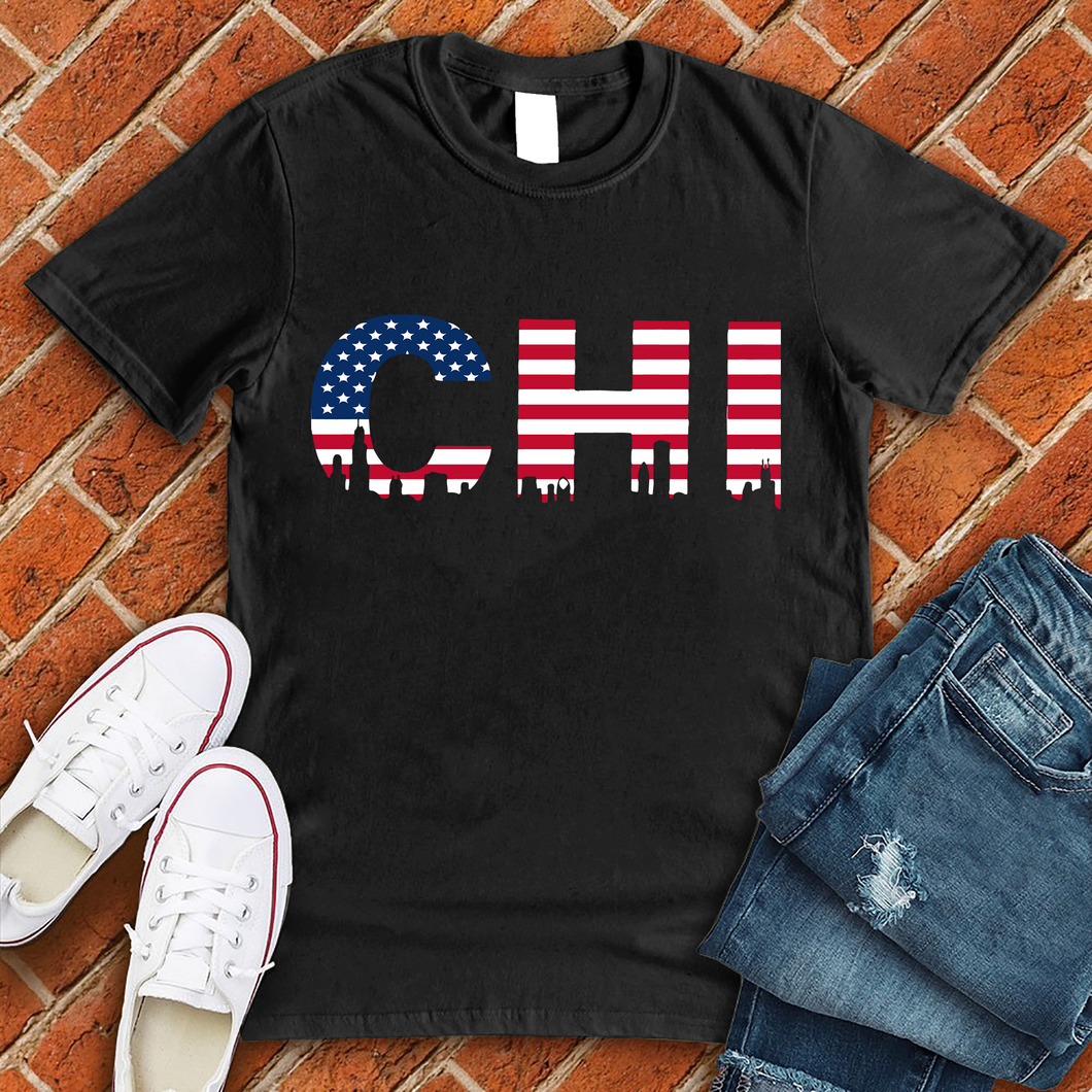 CHI American Flag Tee