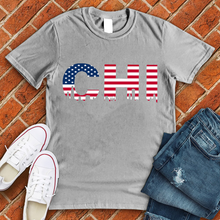 Load image into Gallery viewer, CHI American Flag Tee
