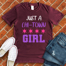 Load image into Gallery viewer, Just A CHI Town Girl Tee
