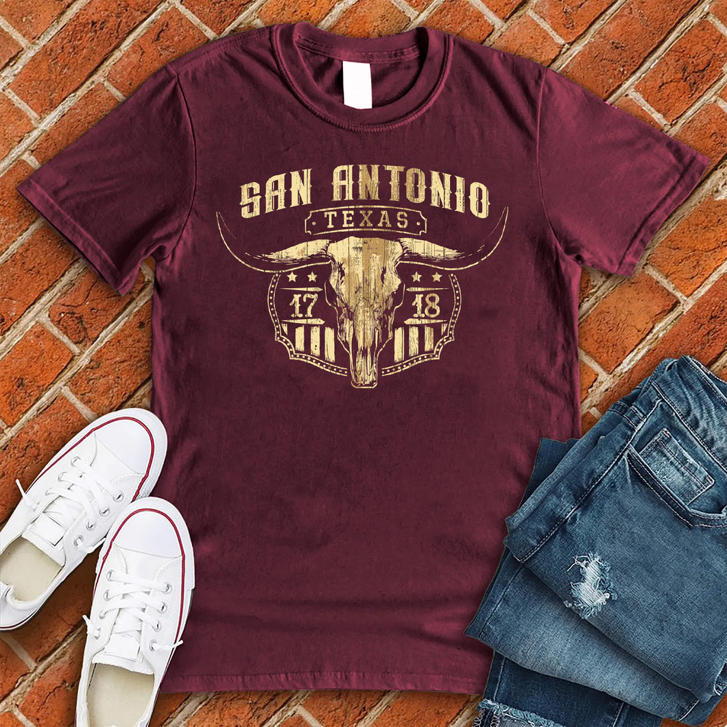 San Antonio Horns Tee