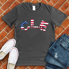 Load image into Gallery viewer, CLE American Flag Tee
