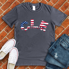 Load image into Gallery viewer, CLE American Flag Tee
