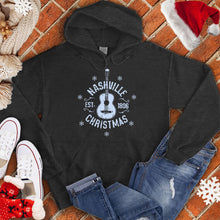 Load image into Gallery viewer, Nashville Christmas Music Hoodie
