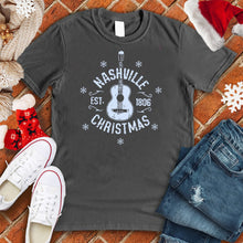 Load image into Gallery viewer, Nashville Christmas Music Tee
